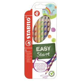 Stabilo Easycolours pre pravákov 6 ks