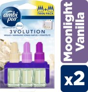 Ambipur 3Volution Moonlight Vanilla náplň 2x20ml - cena, srovnání