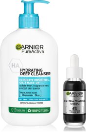 Garnier PureActive Serum a Cleanser súprava 280ml