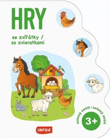 Hry so zvieratkami 3 + zelený zošit