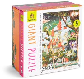 Ludattica Obrie podlahové puzzle Zámok, 48 dielikov