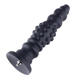 Hismith HSA61 Dots Ripple Silicone Anal Dildo KlicLok 28.7cm