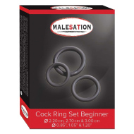 Malesation Cock Ring Set Beginner - cena, srovnání