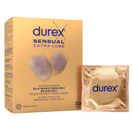 Durex Sensual Extra Lube 20ks