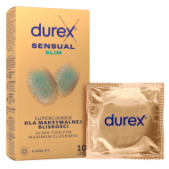 Durex Sensual Slim 10ks - cena, srovnání