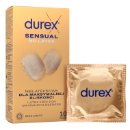 Durex Sensual No Latex 10ks - cena, srovnání