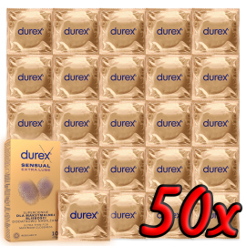 Durex Sensual Extra Lube 50ks