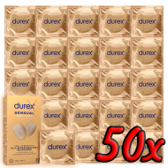 Durex Sensual No Latex 50ks - cena, srovnání