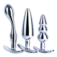 Nmc Hardware Gear 3in1 Metal Butt Plug Set III - cena, srovnání