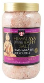 Herbal Therapy Himalájska meditačná kúpeľová soľ ružová 1200g