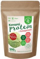 Zelená Země Konopný proteín s kolagénom 500g - cena, srovnání