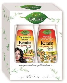 Bc Bione Cosmetics Darčeková súprava Argánový olej + Karité 520ml