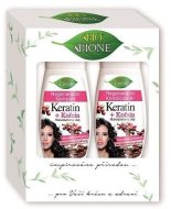 Bc Bione Cosmetics Darčeková súprava Keratín + Kofeín 520ml - cena, srovnání