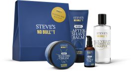 Steve''s No Bull***t Shaving Box Blue Velvet 350ml