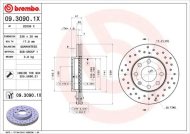 Brembo brzdový kotúč 09.3090.1X 2ks - cena, srovnání