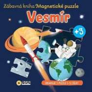 Vesmír Zábavná kniha Magnetické puzzle - cena, srovnání