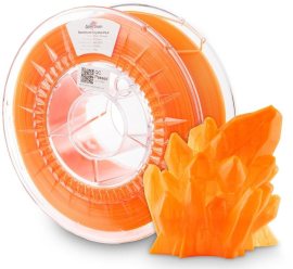 Spectrum Filament PLA Crystal 1.75mm Neon Orange 1kg