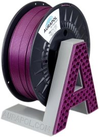 Aurapol PLA 3D Filament METALLIC PURPLE 1kg 1,75mm