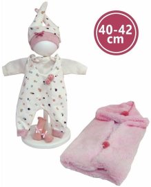 Llorens M738-86 oblečenie pre bábiku bábätko New Born 40 - 42cm