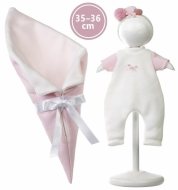 Llorens M636-32 oblečenie pre bábiku bábätko New Born 35 - 36cm - cena, srovnání