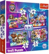 Trefl Puzzle Labková patrola: Hrdinovia 4V1 - cena, srovnání