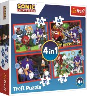 Trefl Puzzle Sonic: Dobrodružná jazda 4V1 - cena, srovnání