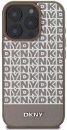 DKNY PU Leather Repeat Pattern Bottom Stripe MagSafe iPhone 16 Pro Max - cena, srovnání