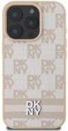 DKNY PU Leather Checkered Pattern and Stripe iPhone 16 Pro Max - cena, srovnání