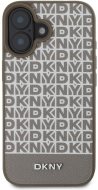 DKNY PU Leather Repeat Pattern Bottom Stripe MagSafe iPhone 16 - cena, srovnání