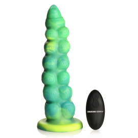 Creature Cocks Squirmer Thrusting & Vibrating Silicone Dildo