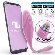 Intoyou App Series Vibrating & Rotating Egg with Beads - cena, srovnání