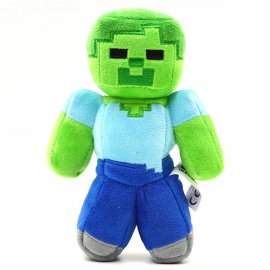 Plush Minecraft Zombie Steve 23cm