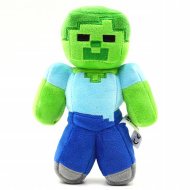 Plush Minecraft Zombie Steve 23cm - cena, srovnání