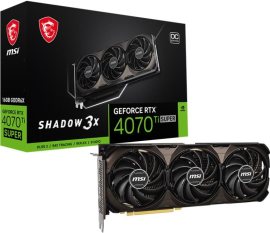 MSI RTX 4070 Ti SUPER 16G SHADOW 3X OC