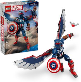 Lego Marvel 76296 Zostaviteľná figúrka: Nový Kapitán America