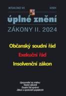 Aktualizace 2024 II/5 Občanský soudní řád, Exekuční řád, Insolvenční zákon - cena, srovnání