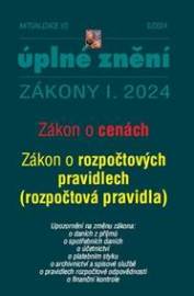 Aktualizace  I/3 2024 O cenách, rozpočtová pravidla