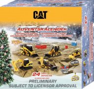 Carrera CAT Adventný kalendár 85970 - cena, srovnání