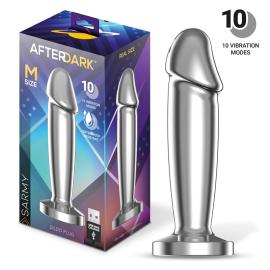 Afterdark Sarmy Metal Vibrating Dildo Plug M