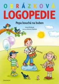 Obrázková logopedie - Pepa bouchá na buben