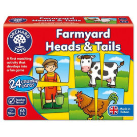 Orchard Toys Farma Hlavy a ocásky