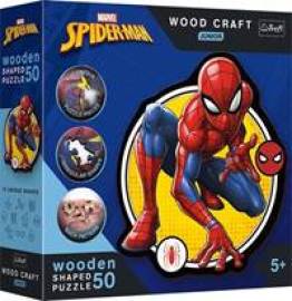 Trefl Wood Craft Junior puzzle Spiderman: Síla