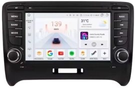 Hizpo 8 GB Audi TT MK2 8J 2006 - 2014 Android Auto, Bezdrátové CarPlay, GPS