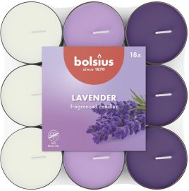 Bolsius Lavender 260 g, 18 ks