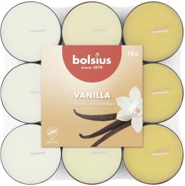 Bolsius Vanilla 260 g, 18 ks