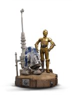 Iron Studios Star Wars - C3-PO and R2-D2 Deluxe - Art Scale 1/10 - cena, srovnání