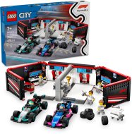 Lego City 60444 Garáž F1 a autá Mercedes-AMG a Alpine - cena, srovnání