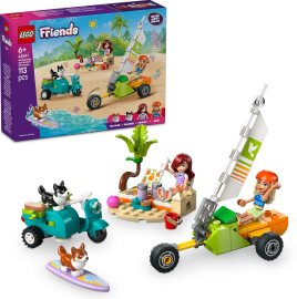 Lego Friends 42641 Dobrodružstvo so surfujúcimi psami a skútrom