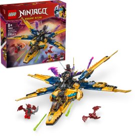 Lego Ninjago 71833 Rasovo a Arinovo superbúrkové lietadlo