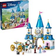 Lego Disney Princess 43275 Popoluškin zámok a kočiar s koňmi - cena, srovnání